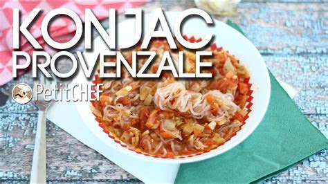 spaghetti  konjac alla provenzale ricetta shirataki