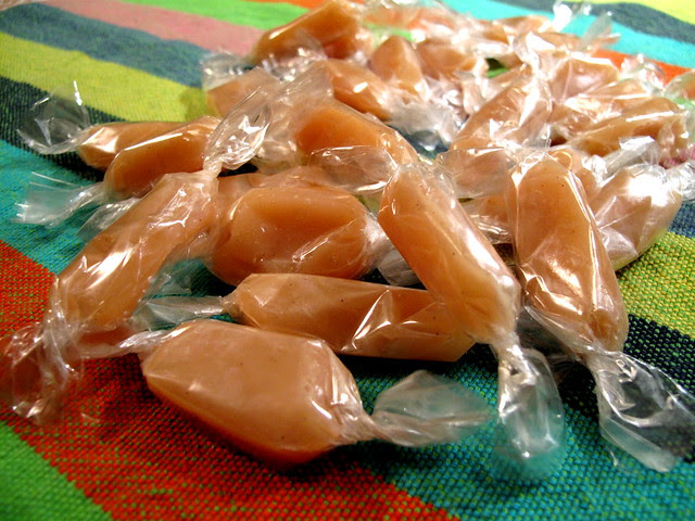 Vanilla Bean Fleur de Sel Caramels