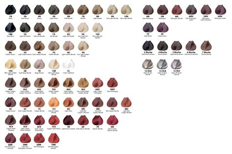 Webclick here to download full color chart. satin ultra vivid colors hair depot