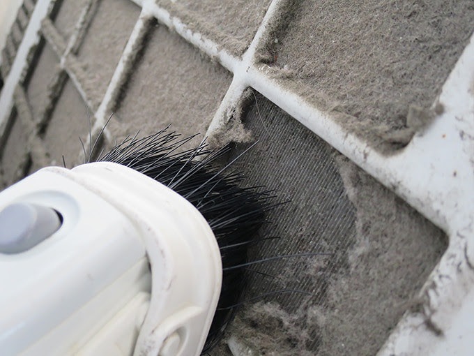 クーラーが冷えないので室外機を掃除してみました