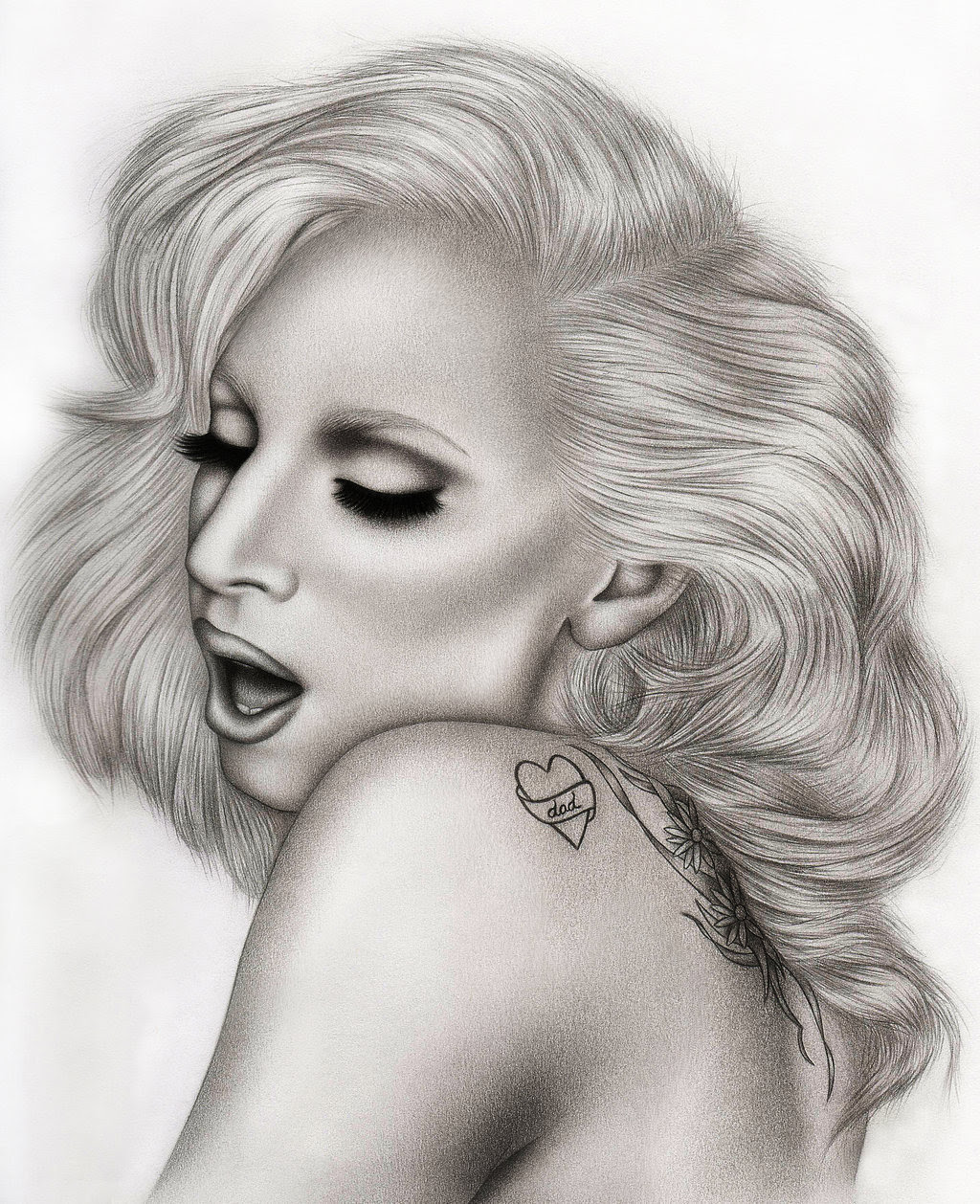 lady gaga drawings