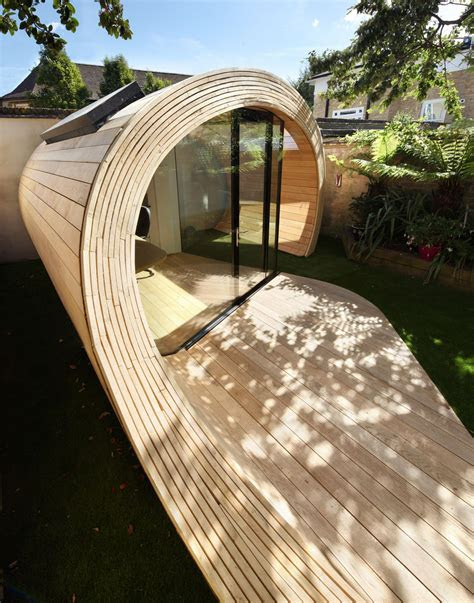 prefab garden pavilion  shed  office space