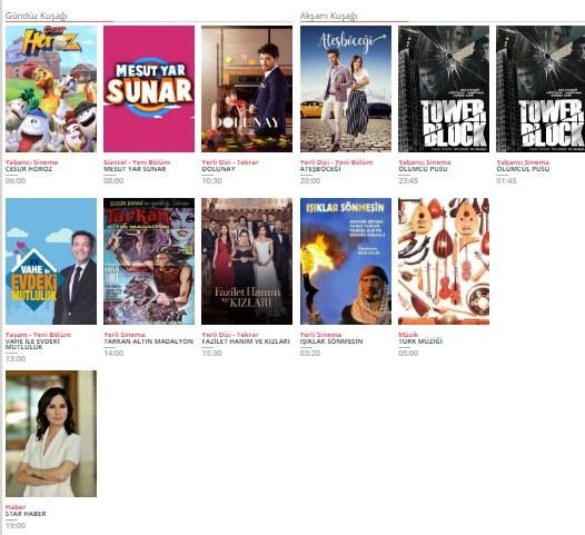 24 Eylul Star Tv Yayin Akisi Star Tv Izle