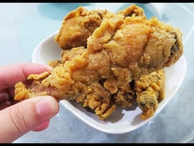 Goreng Ayam Pakai Tepung Jagung
