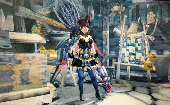 Mhx見た目装備 女 綺麗なシルエットの ゴア悪魔娘装備 Maru様投稿 イャンクックカフェ