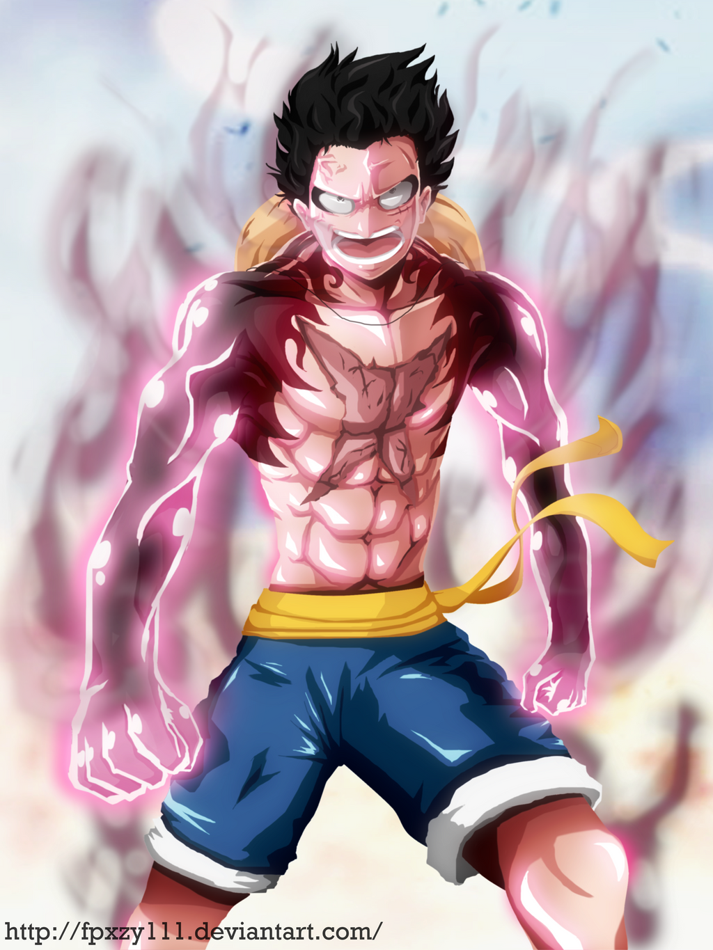 Monkey D. Luffy - Gear Fourth (Slim version) by fpxzy111 ...