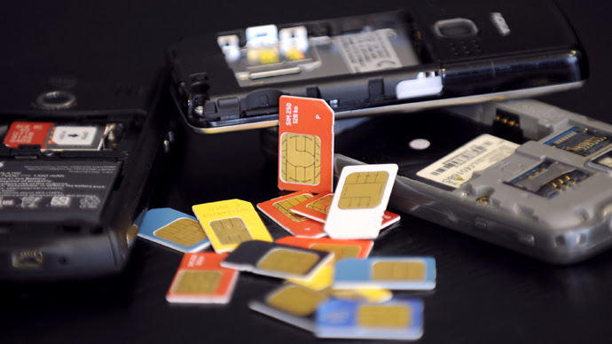 Little way of knowing if your SIM card is in danger. (AFP Photo)
