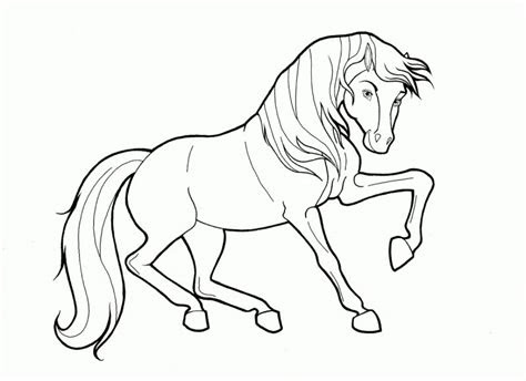 dibujos de caballos  colorear  imprimir gratis