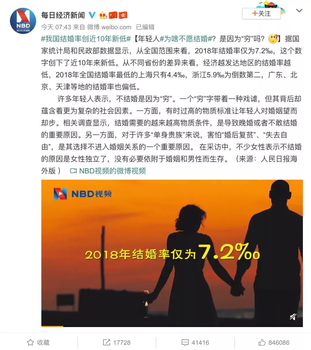结婚率创10年新低 我只想过恋爱 没想过领证 凤凰网