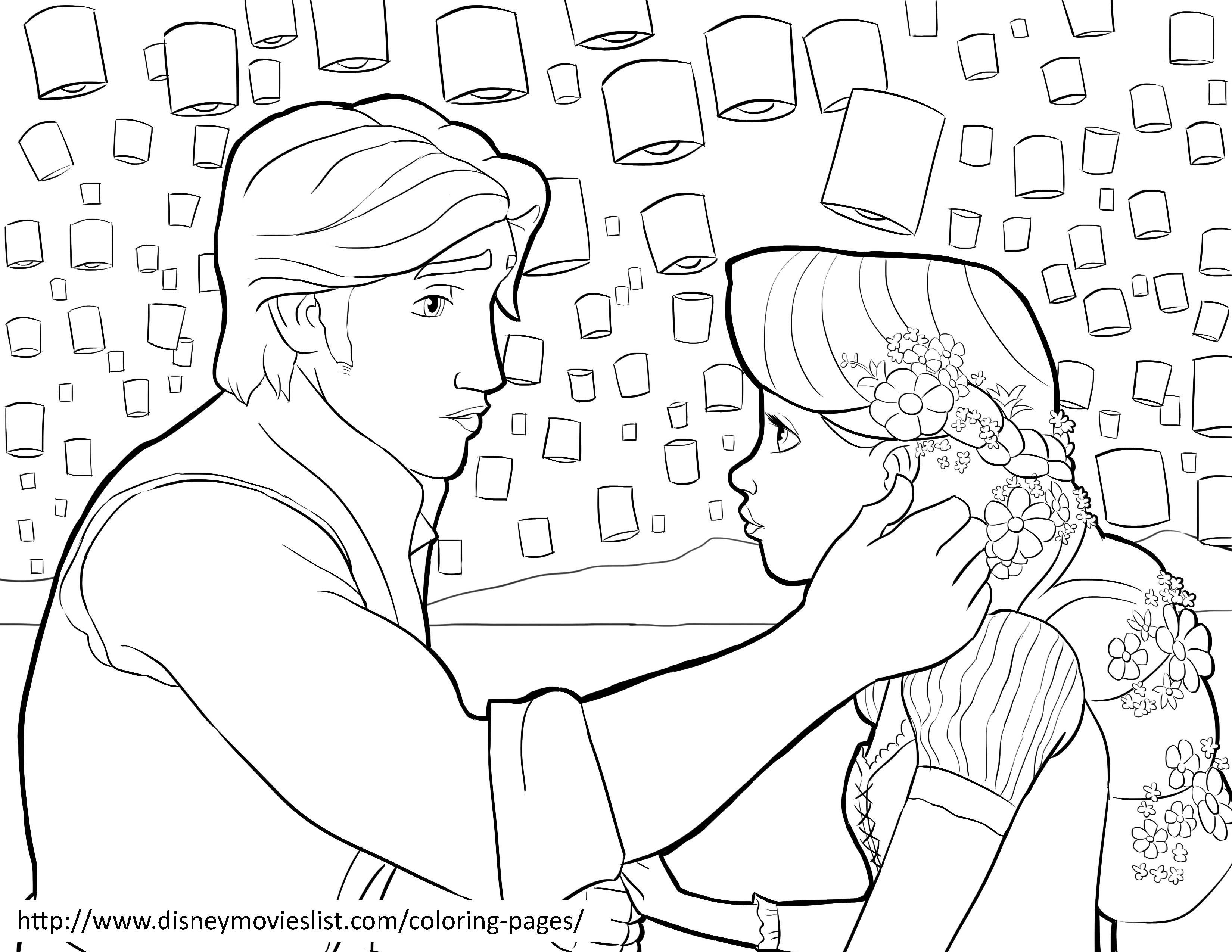 Disney Rapunzel Drawing at GetDrawings | Free download
