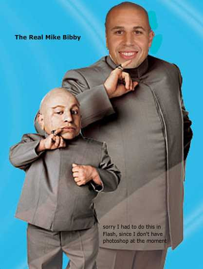 Maybe it is his tattoos. Maybe it is because he looks a little like Dr. Evil 
