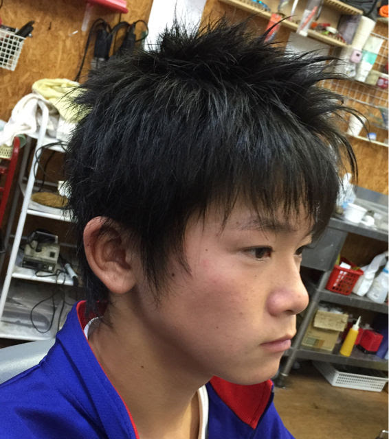 Utsukushi Kami ヘアスタイル 中学生男子
