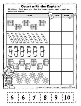  pirate math literacy kindergarten worksheets boom cards talk like