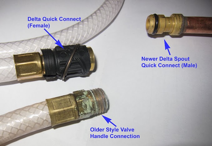 Kitchen Faucet Hose Quick Connect : YINUOWEI Quick Connect Brass Faucet Adapter Nipple & Hose ... / Kitchen sink tap hose connector.