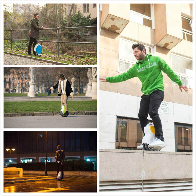 Airwheel intelligent electric scoote