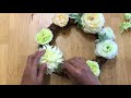 リース 花 作り方 331552-リース 花 作り方