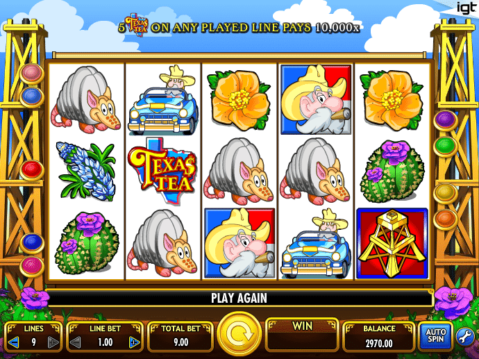 Texas tea slot machine play for free mobile ready game