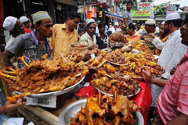 Six pictures of food porn Muslims shouldn't see during 