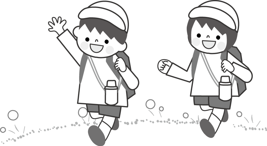 遠足のイラスト 学校 無料イラスト フリー素材2