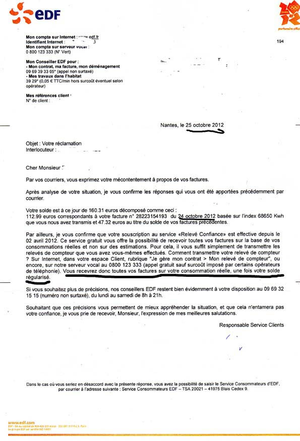 modele de lettre de reclamation pour non paiement