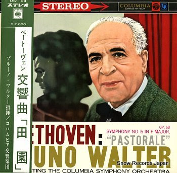 WALTER, BRUNO beethoven; symphony no.6