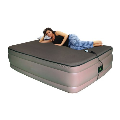Black Friday Smart Air Beds Raised Memory Foam Queen Size Air Bed (BD-9122GTMF) Deals