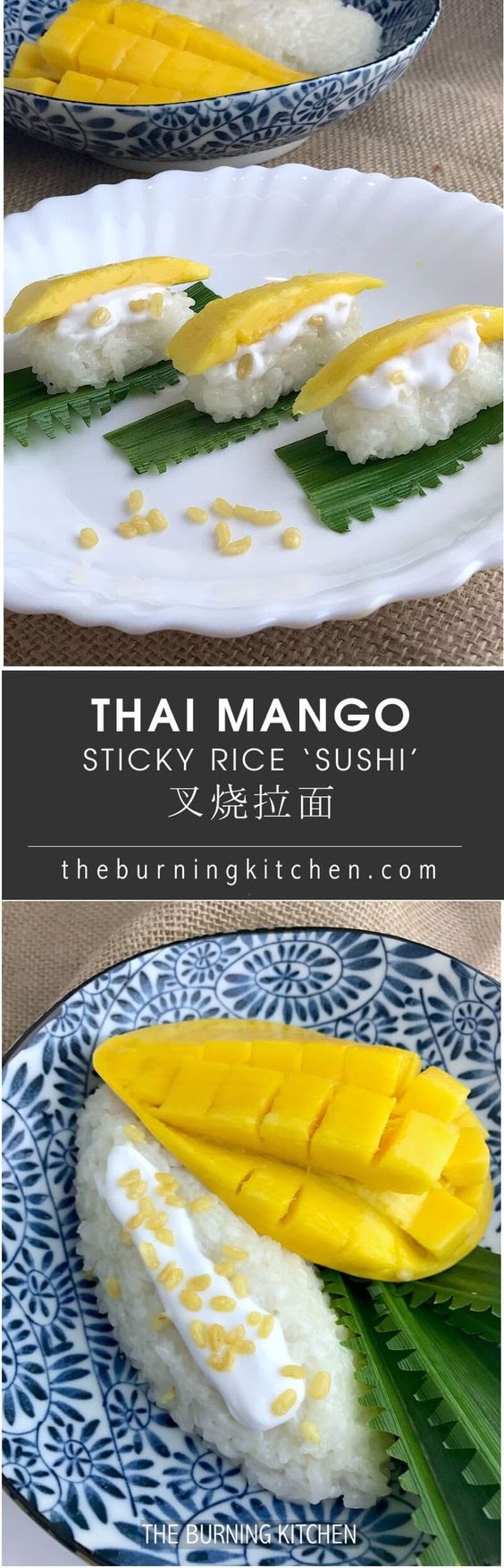 Thai Mango Sticky Rice (Khao Neow Ma Muang)