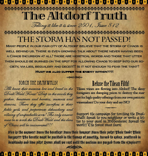 The Altdorf Truth 812