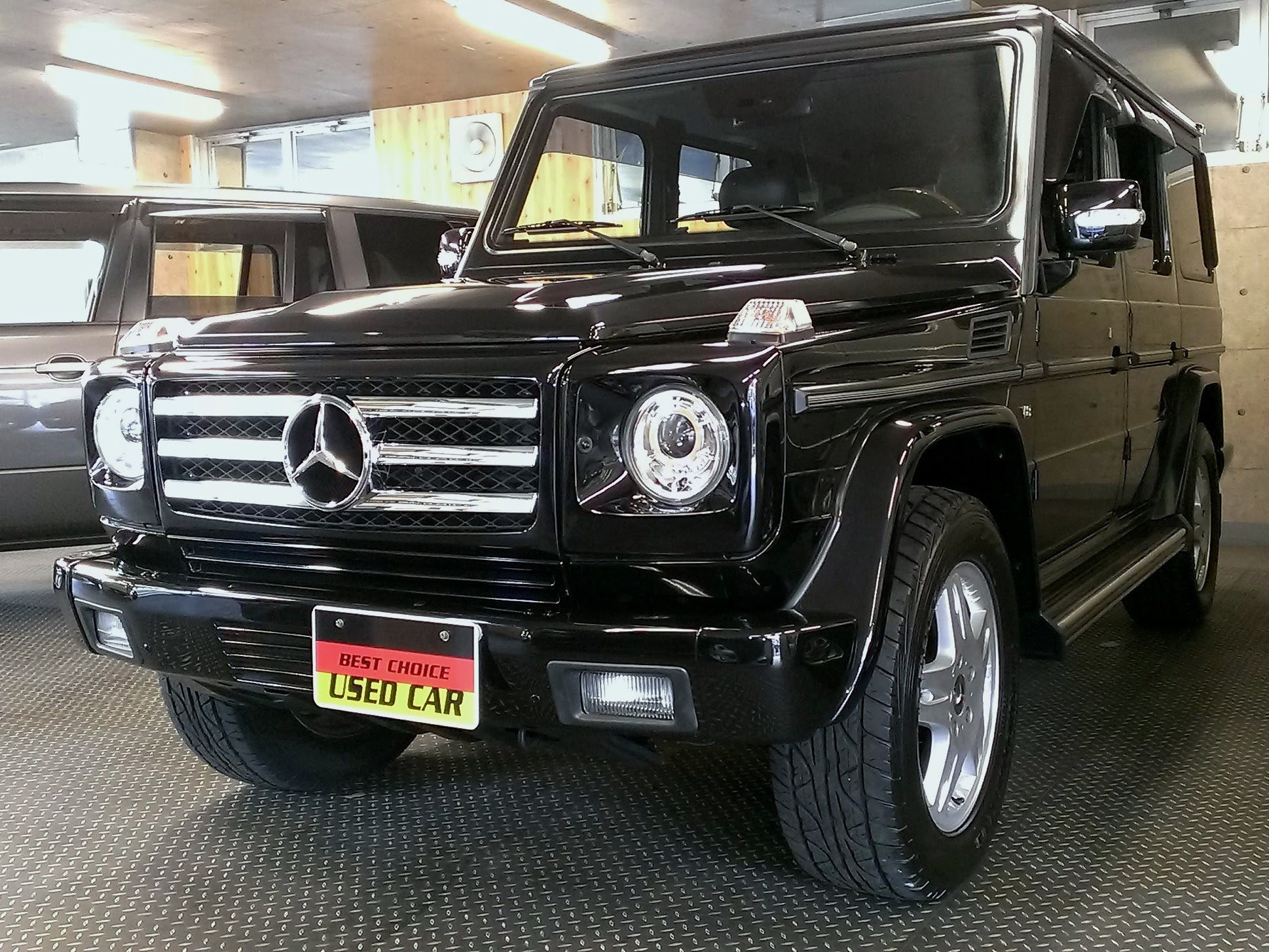 メルセデスベンツ ｇクラス 中古車詳細 メルセデスベンツ中古専門店 キャノンボール ｇ５００ｌ 黒本革内装 サンルーフ ｈｄｄナビ一体機 ０７仕様 車