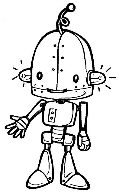 Robots and transformers coloring pages for kids. Just print for free