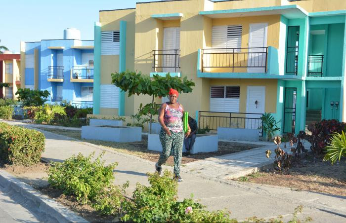 Nuevas viviendas en Santiago de Cuba.