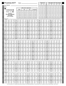 scantron printable sample Answer â BubbleScan Sheets scantron printable sample Answer â BubbleScan Sheets