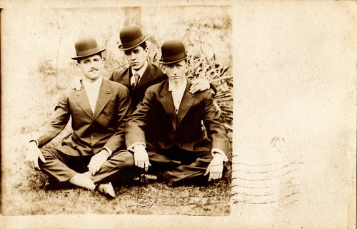 Three men, three derbies, 1906 