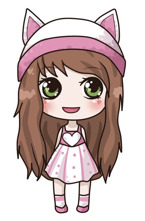 dibujos kawaii  colorear de chicas