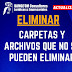 Como Eliminar Carpetas Y Archivos Que No Se Pueden Eliminar