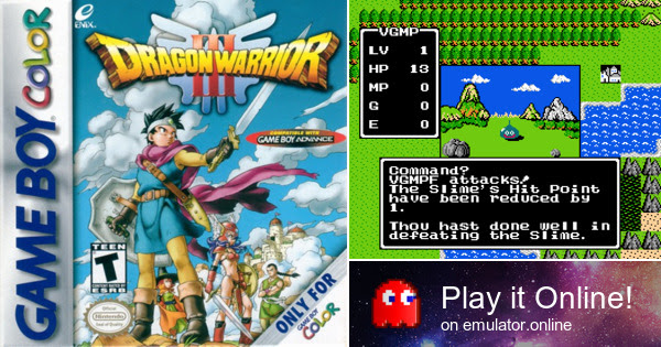 Play Dragon Warrior 3 on Game Boy