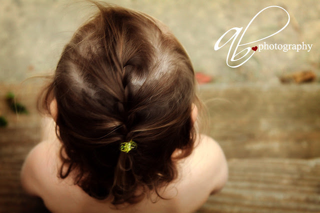 a beautiful little girl...