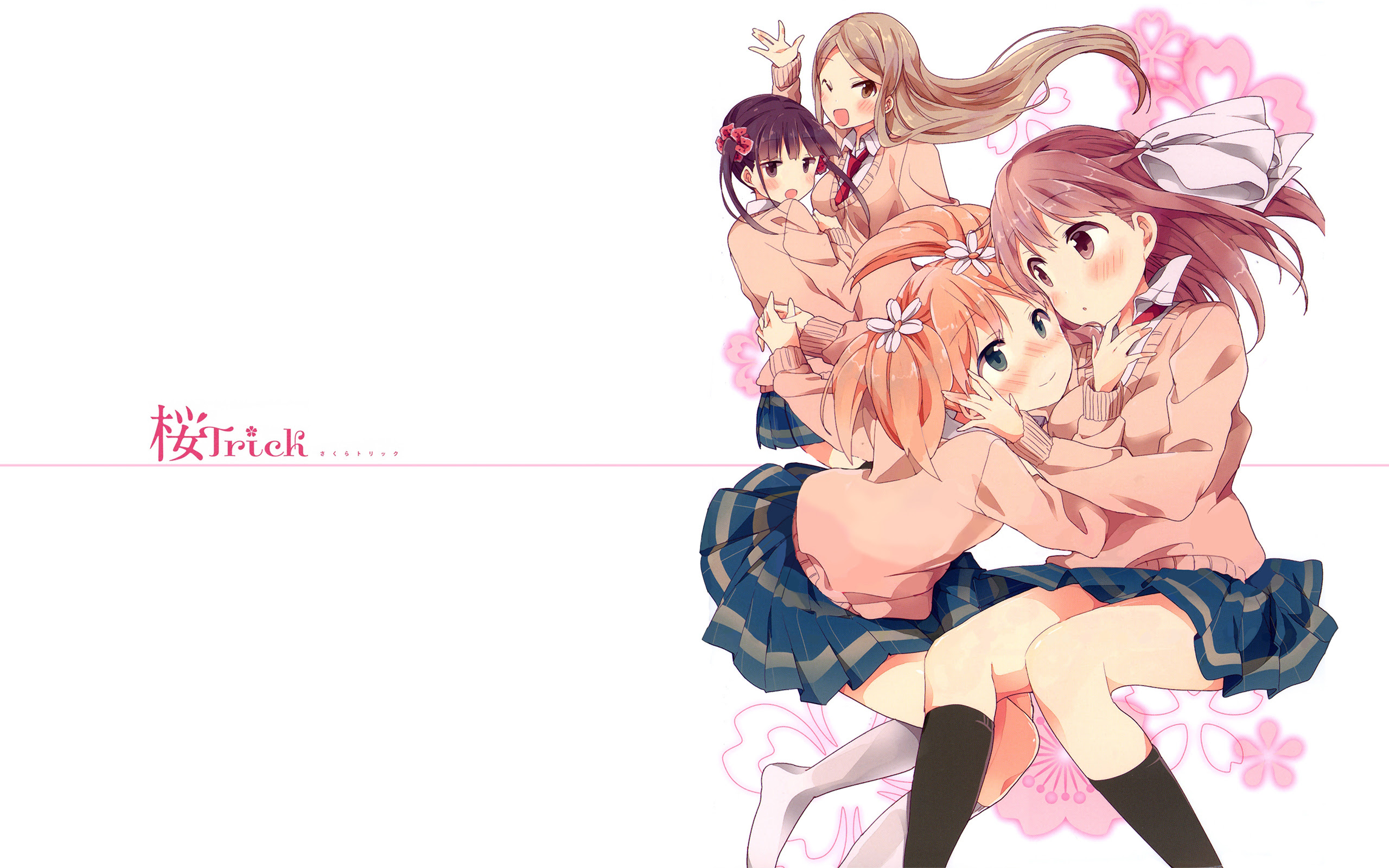 桜trick 壁紙 02 桜trick アニメ壁紙工房