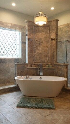 She has appeared as an expert. Our walk through shower is complete. We've added a
