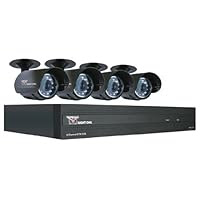 Night Owl Security STA-84  Night Owl Security 8 Channel STA DVR with 4 Night Vision Cameras 500 GB HD and Smartphone Viewing, 30-Feet