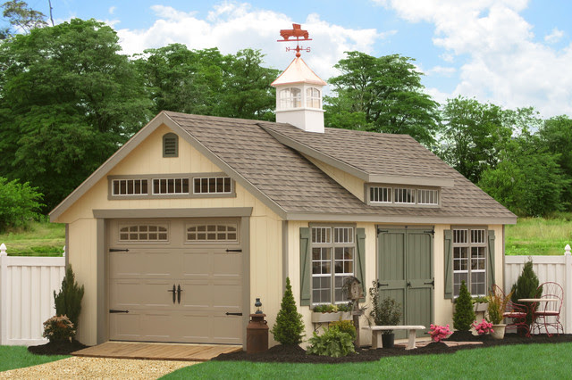  Premier Garden Garage for around $8,500.00 traditional-garage-and-shed
