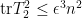 {\hbox{tr} T_2^2 \leq \epsilon^3 n^2}