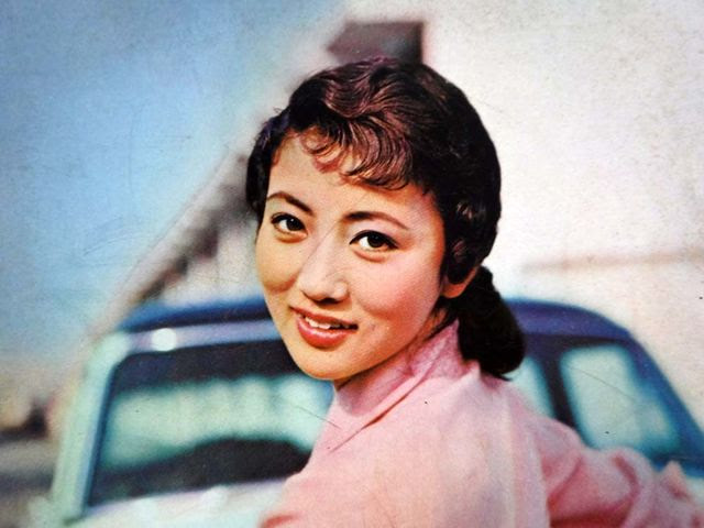 浅丘ルリ子さんの若い頃でしょうか 沢渡温泉 山水荘もりやの日記