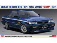Hasegawa 1/24 NISSAN SKYLINE GTS (R31) EARLY VERSION 'NISMO' (1987) (20378) English Color Guide & Paint Conversion Chart - i0