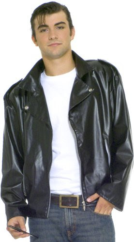 Adult 50s Theme Greaser Jacket  