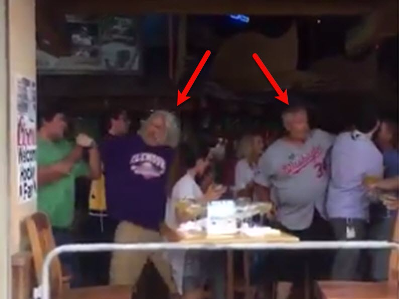 Video appears to show Rex and Rob Ryan in a bar fight