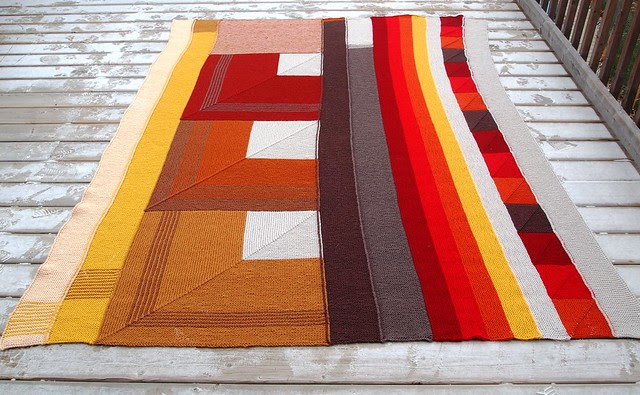 David's acrylic no-sew blanket-73in x 88in