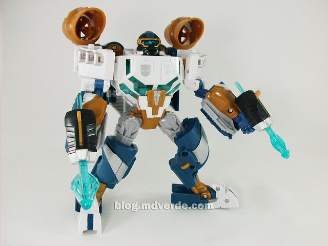 Transformers Seaspray Hunt for the Decepticons Voyager - modo robot