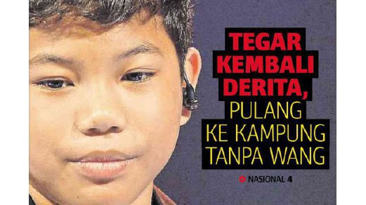 Selepas di tipu pengurus sendiri, Tegar kembali di jalanan..Lihat wajah terbaru beliau yang mengejutkan !