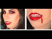 Updated Sexy Vampire Halloween Makeup Tutorial, Newest!
